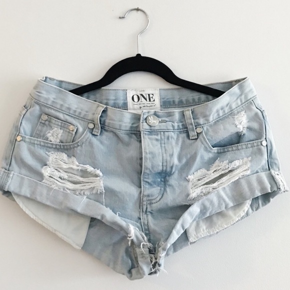One Teaspoon Bandit Shorts - Picture 4 of 5